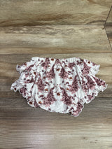 Kate Quinn Bamboo Ruffle Bloomers White sz 18-24m