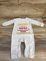 YSCULBUTON Cute Noodles Ramen Coverall White sz 6-12m