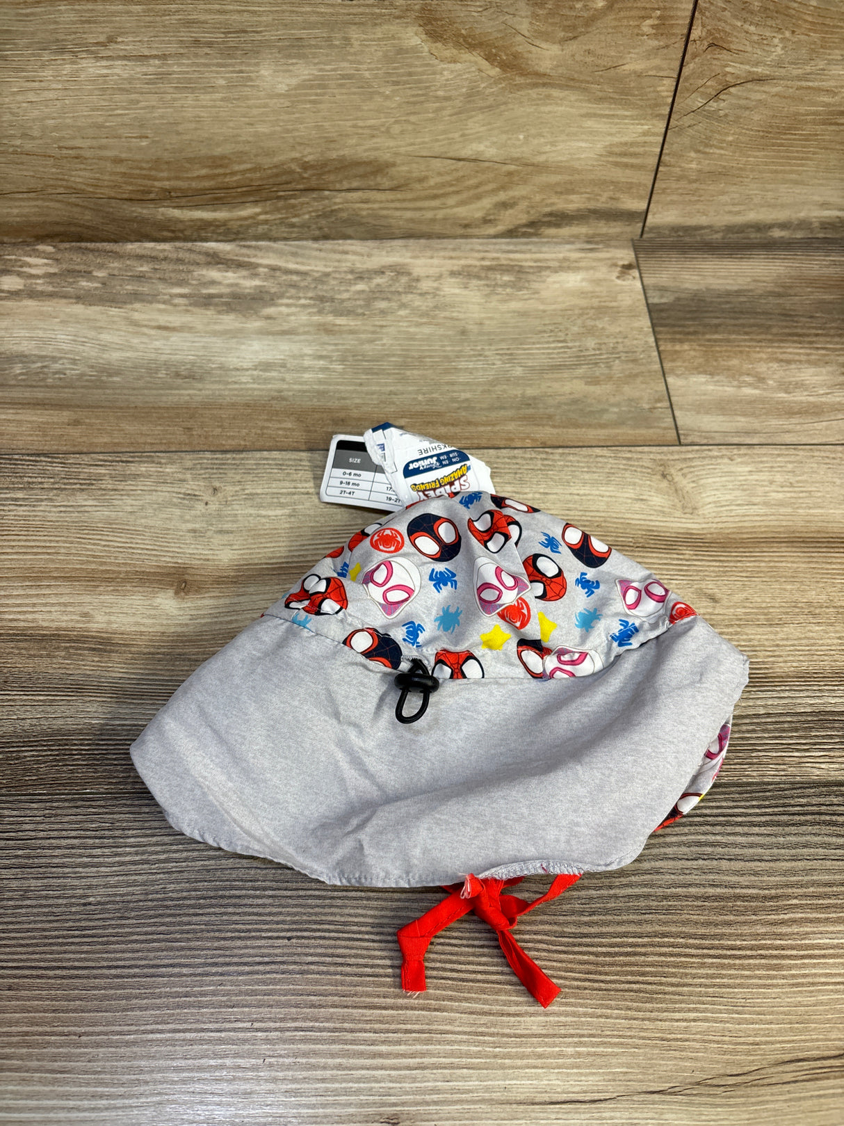 NEW Marvel Spiderman Swim Hat Grey sz 0-9m