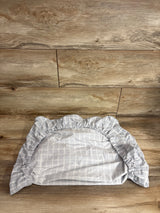 Fitted Bassinet Sheet Grey