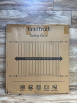 NEW InnoTruth 36" Tall Baby Safety Gate, Black 29-39.6”