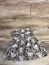 Hello Kitty Floral Print Dress Beige sz 4T
