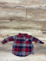 Carhart Button-Up Flannel Red sz 12m