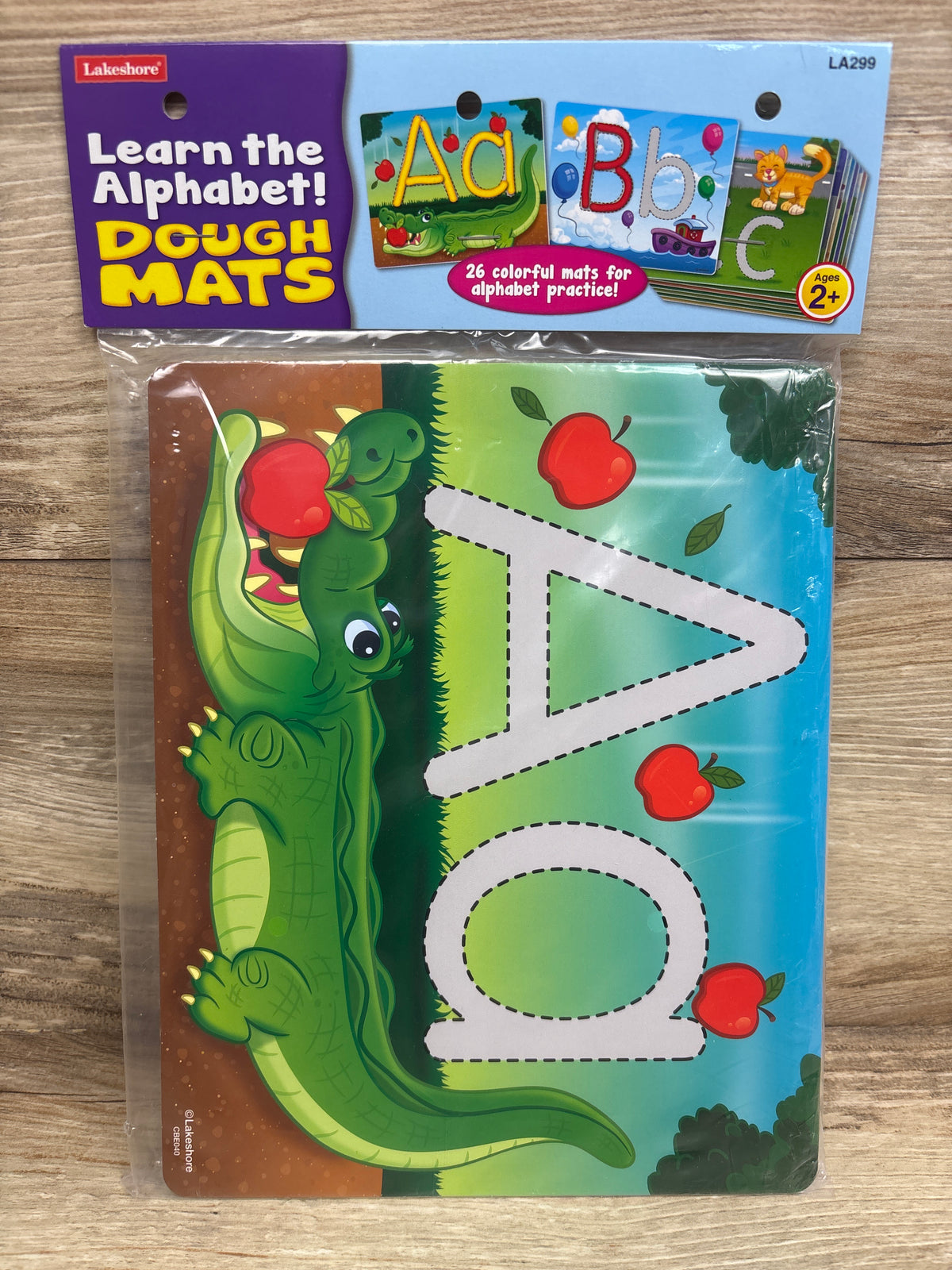 NEW Lakeshore Learn the Alphabet! Dough Mats