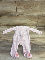 Just One You Waffle Knit Sleeper Pink sz 3m