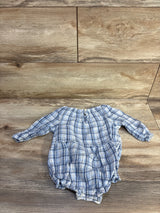 Old Navy Bubble Romper Blue sz 6-12m
