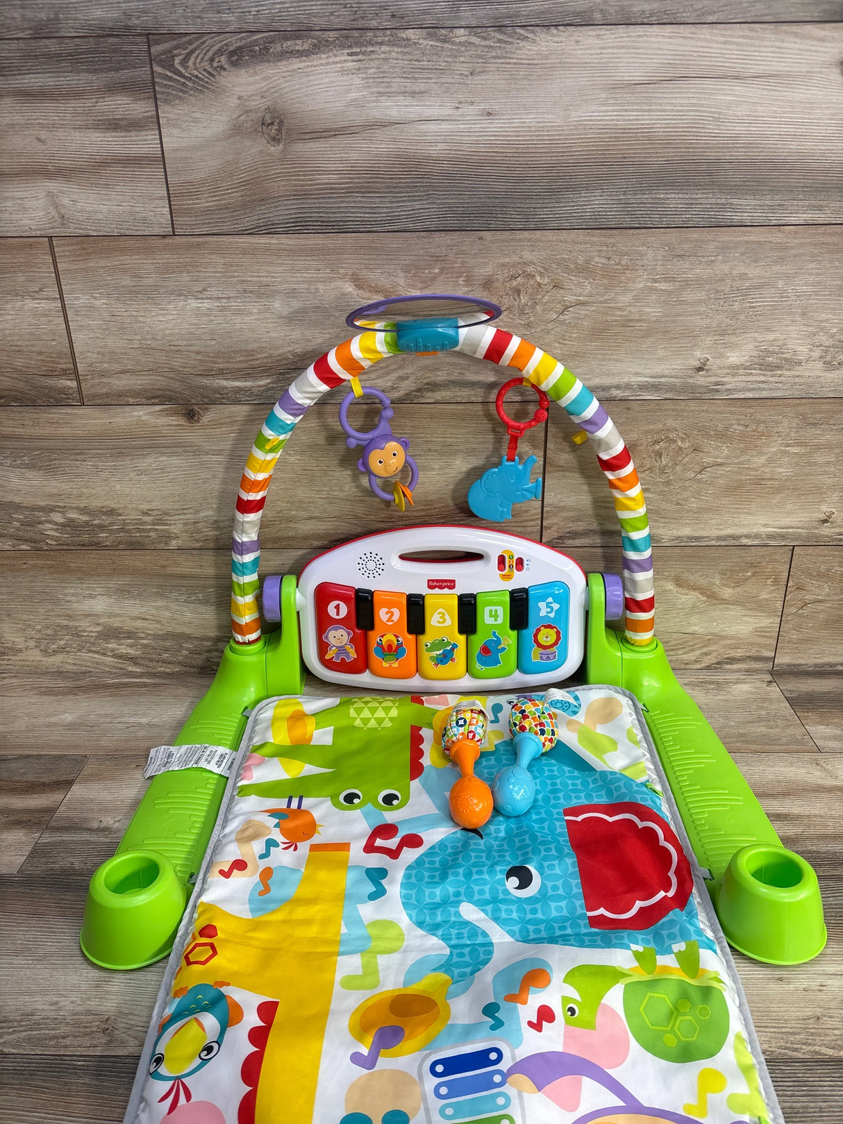 Fisher Price Kick & Play Piano Gym & Maracas Set