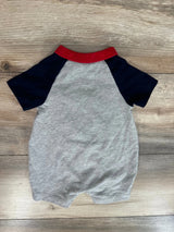 Baby Gap x Disney Baby Mickey Mouse Romper Grey sz 0-3m