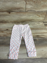 NEW Grayson Mini Checkered Joggers Pink sz 2T