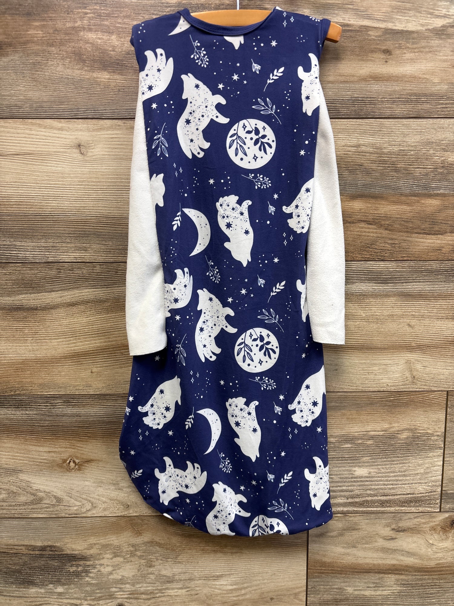 BSTOPPT 3-Way Adjustable Sleep Sack Swaddle Navy sz 3-6m