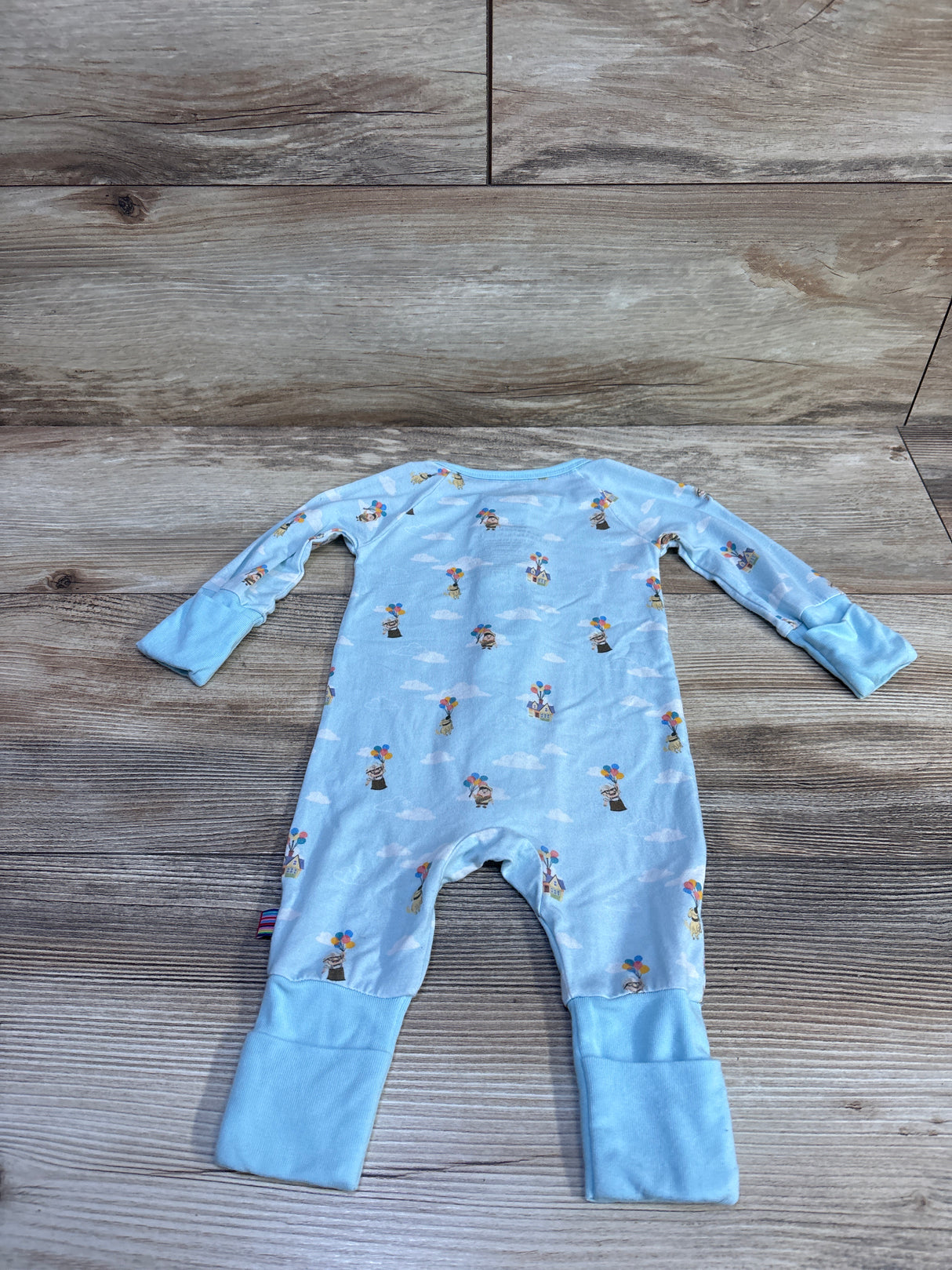 Magnetic Me x Disney Up Convertible Modal Footie Blue sz Newborn
