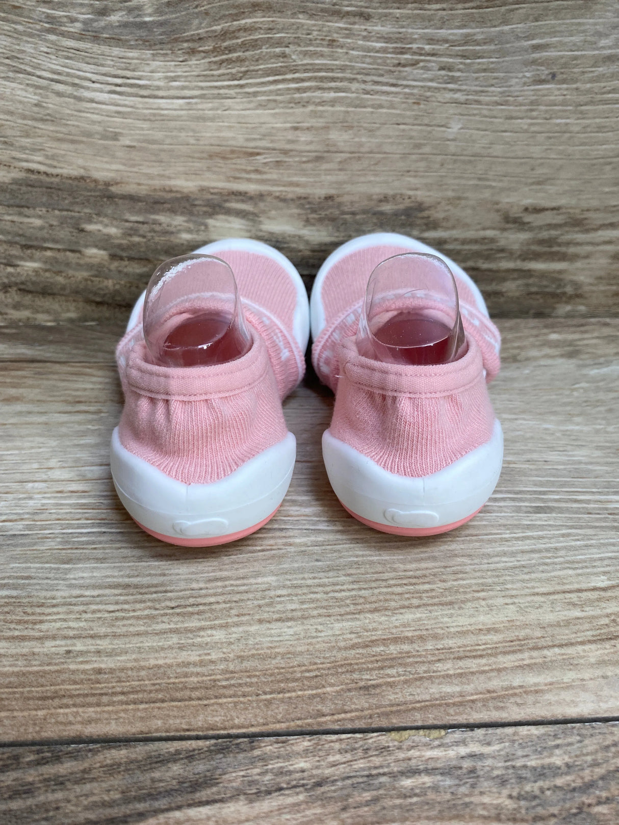 Komuello First Walk Sock Shoes in Pastel Pink sz 7c