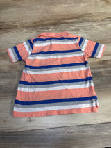 Children's Place Striped Polo Peach sz 4T