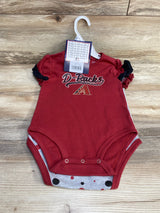 NEW MLB Arizona Diamondbacks 2pc Creeper Set Black sz 24m