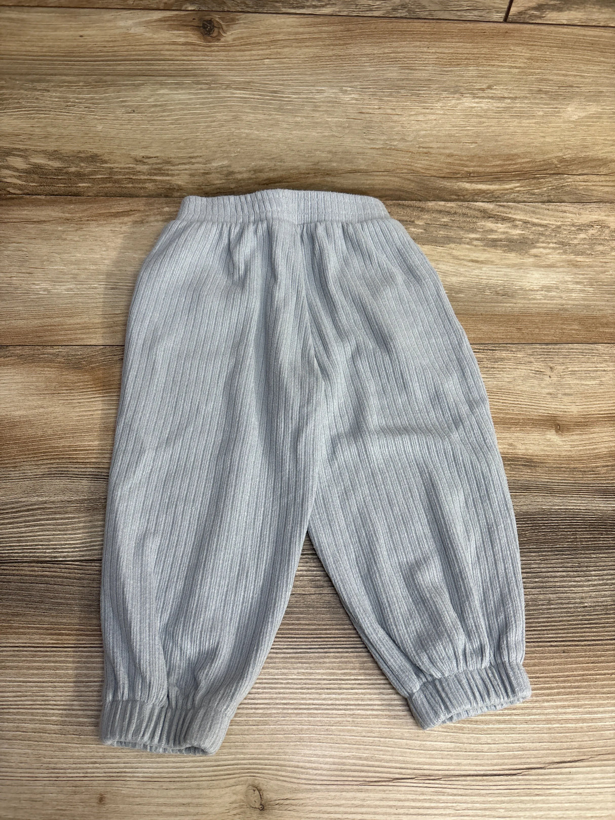 Easy Peasy Ribbed Drawstring Joggers Blue sz 2T