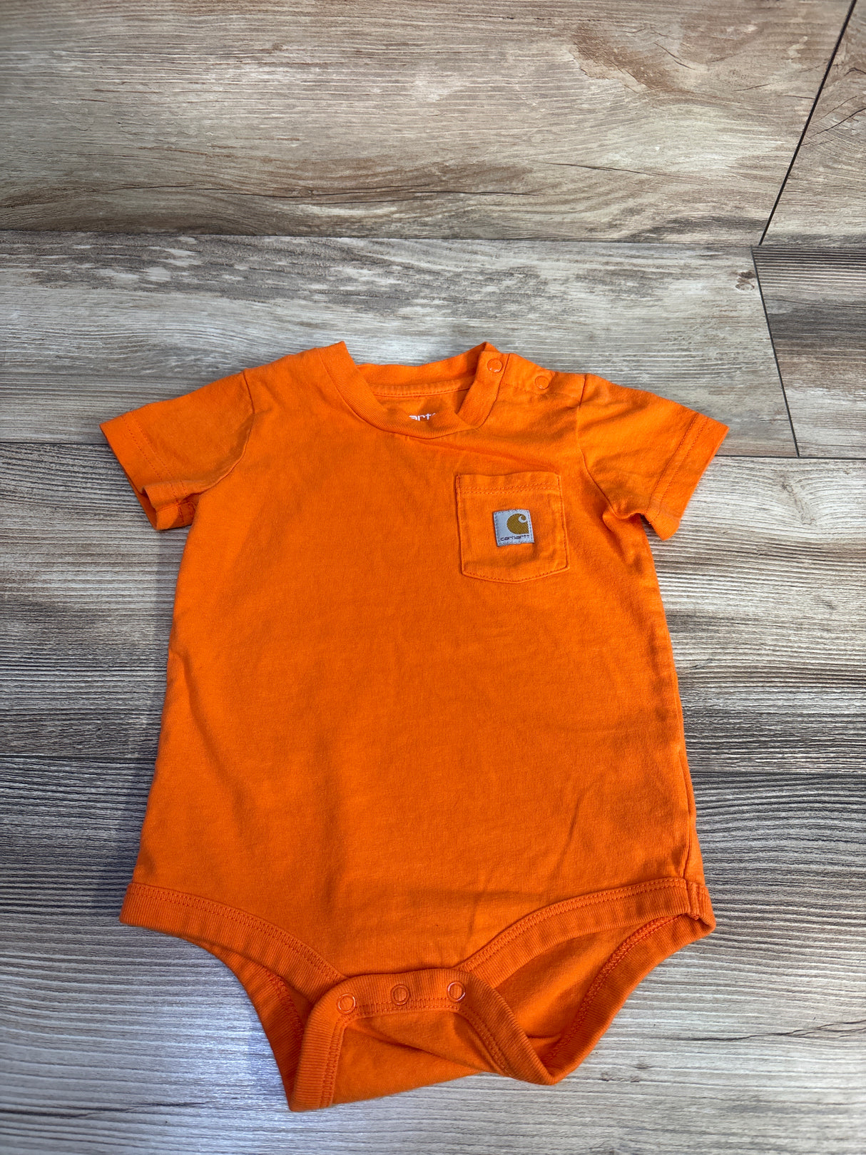 Carhartt Pocket Bodysuit Orange sz 12m