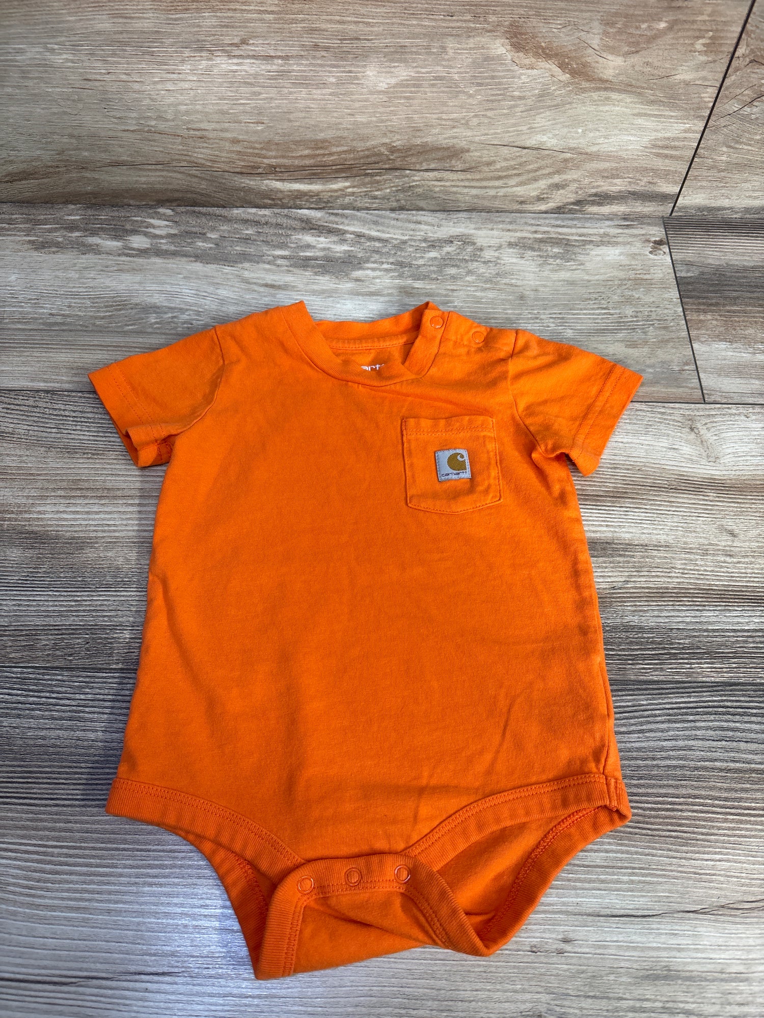 Carhartt Pocket Bodysuit Orange sz 12m
