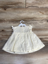 NEW Oshkosh 2pc Dress & Bloomer Cream sz 3m