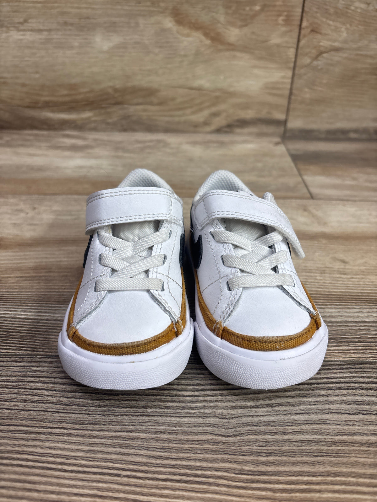 Nike Court Legacy TD 'White Desert Ochre' Sneakers sz 5c