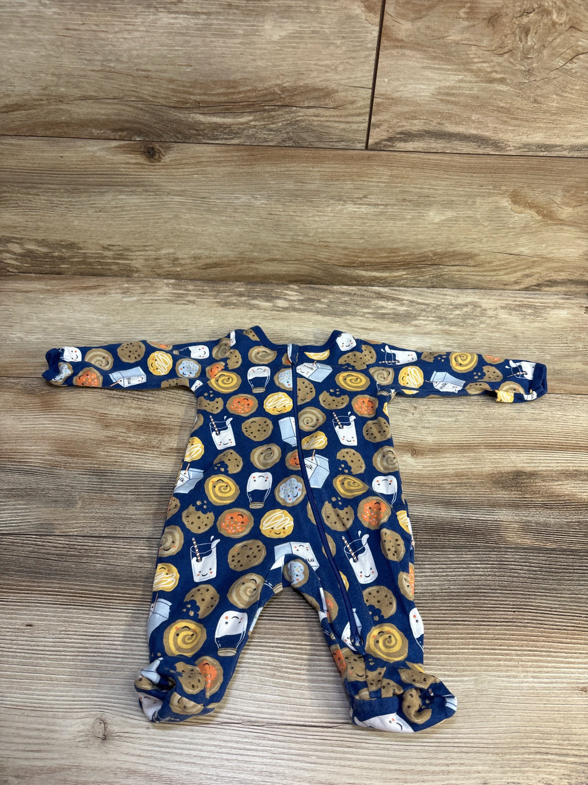 Wonder Nation Sleeper Blue sz Newborn