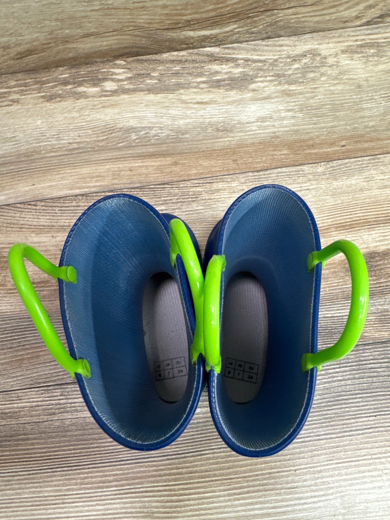 EUXTERPA Waterproof Rain Boots Navy sz 8c