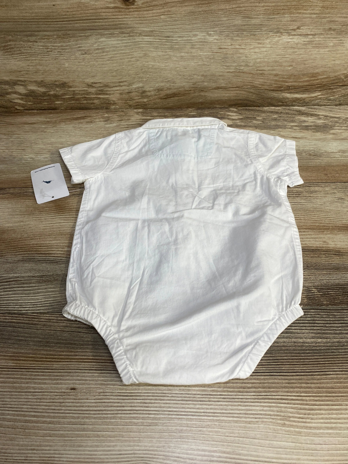 NEW Tommy Bahama Button Up Bodysuit White sz 6-9m