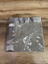 NEW Satin Edge Security Blanket Grey