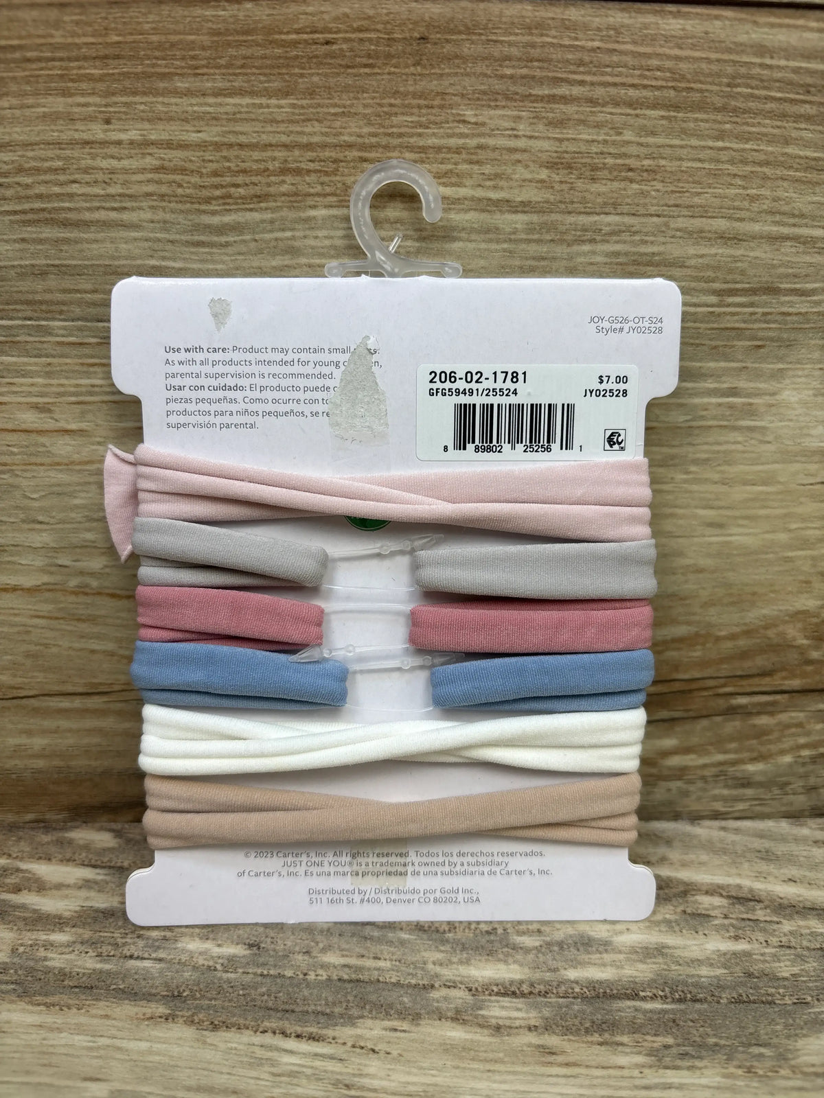 NEW Just One You 6pk Bow Headband sz 0-12m