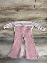 Jessica Simpson 2pc Ribbed Button Front Cardigan & Bottoms Beige sz 12m