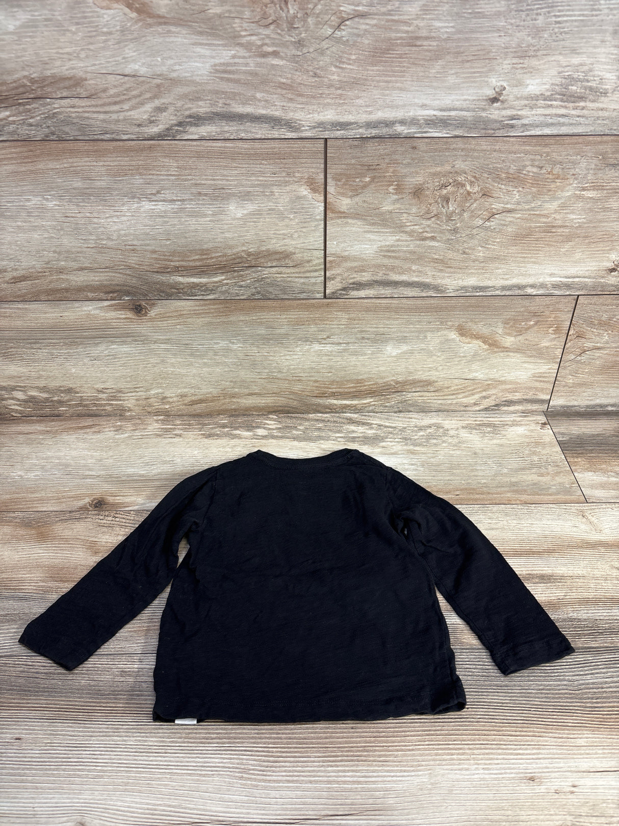 Baby Gap Halloween Interactive Skeleton Shirt Black sz 2T