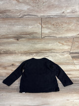 Baby Gap Halloween Interactive Skeleton Shirt Black sz 2T