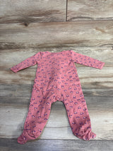 Carter's Floral Little Sister Sleeper Pink sz 9m