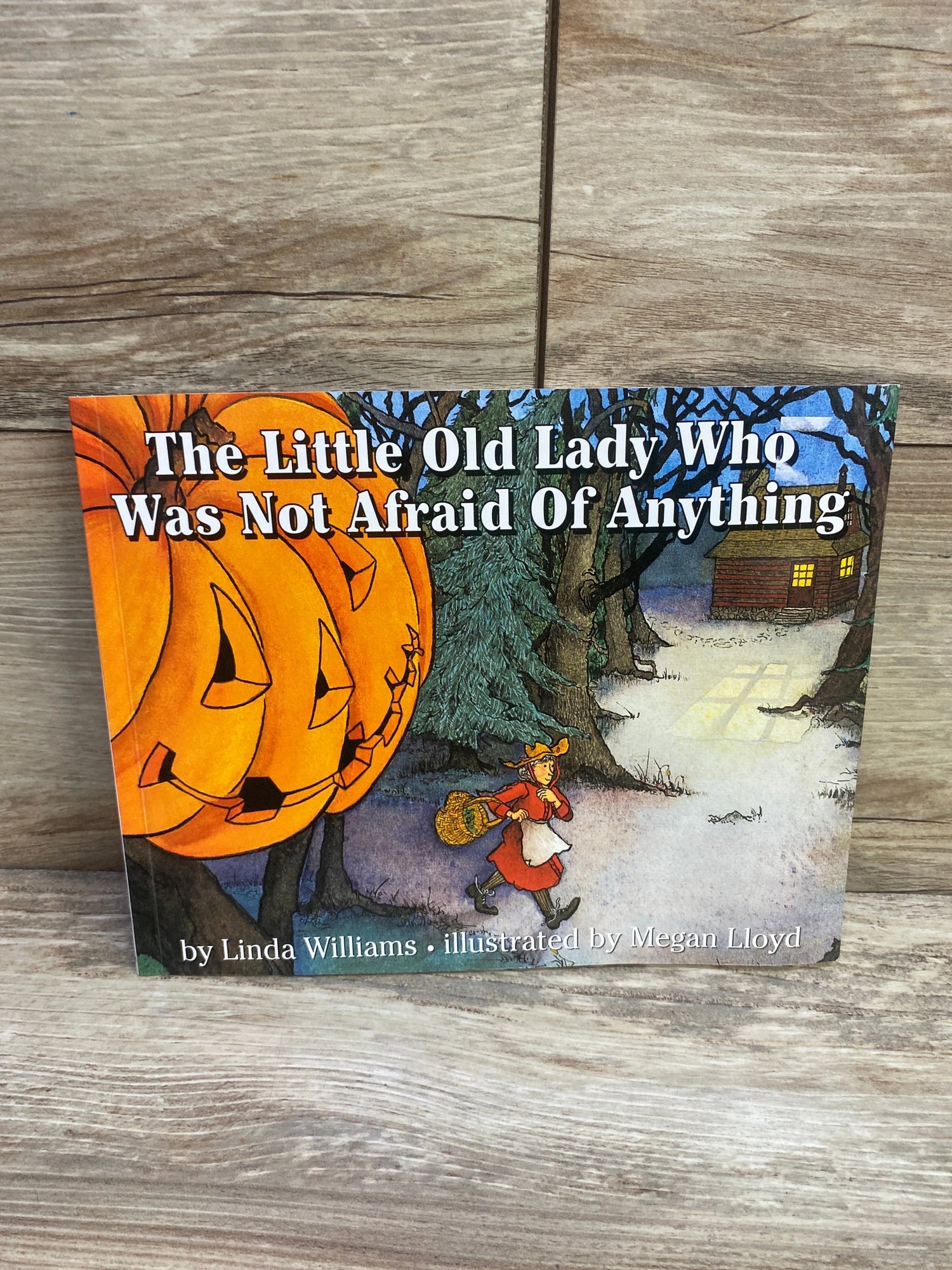 The Little Old Lady Who Was Not Afraid of Anything Paperback Book