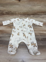 Koala Baby Quilted Forest Animal Sleeper Ivory sz Newborn