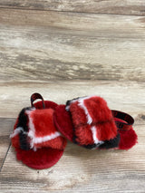 UGG Fluff Yeah Slides Red sz 7c