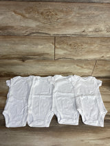 Just One You 4pk Bodysuit Set White sz 6m