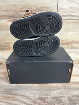 Air Jordan 1 Mid SE TD 'Metallic Gold Black' Sneakers sz 5c