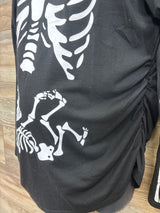 For G & PL Ruched Skeleton Maternity Shirt Black sz XL
