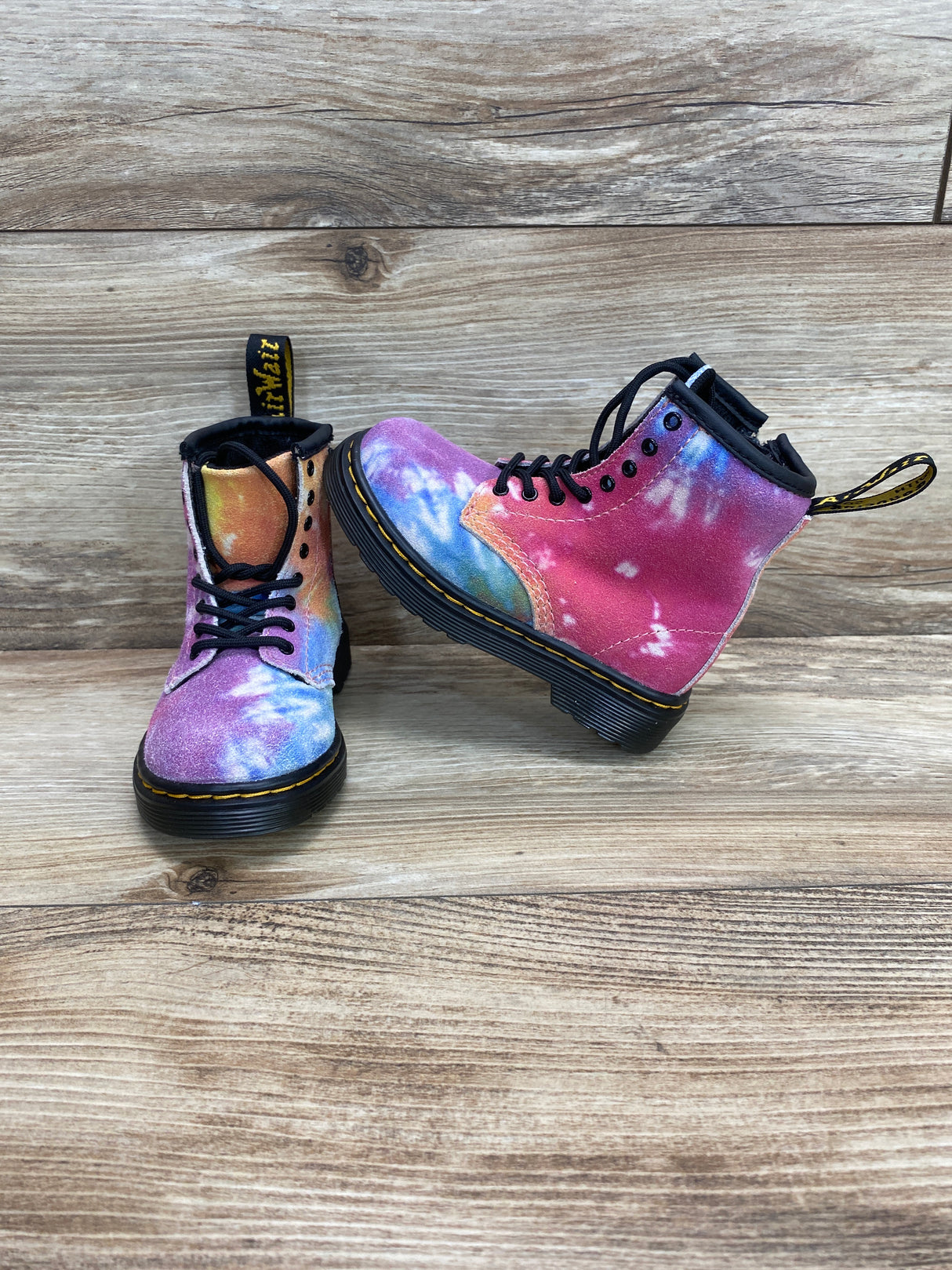 Dr. Martens 1460 Tie Dye Lace Up Boots Sz 7c