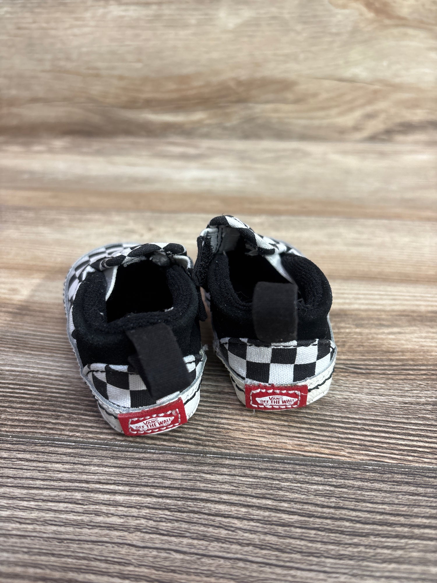 Vans Slip On V Crib Shoes Checkerboard sz 1c