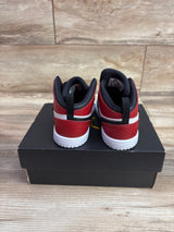 Air Jordan Sky Jordan 1 TD 'Bred Toe' Sneakers sz 10c
