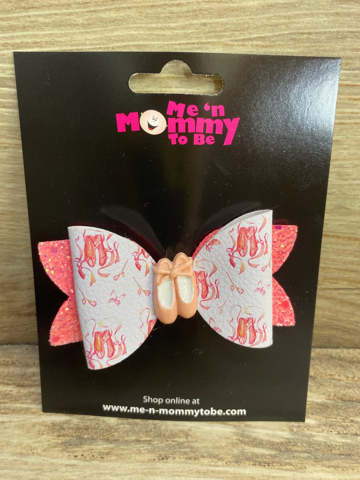 NEW Ballerina Applique Double Layer Hair Bow