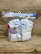 NEW Cat & Jack 10pk Low-Cut Socks sz Large 3-10Y