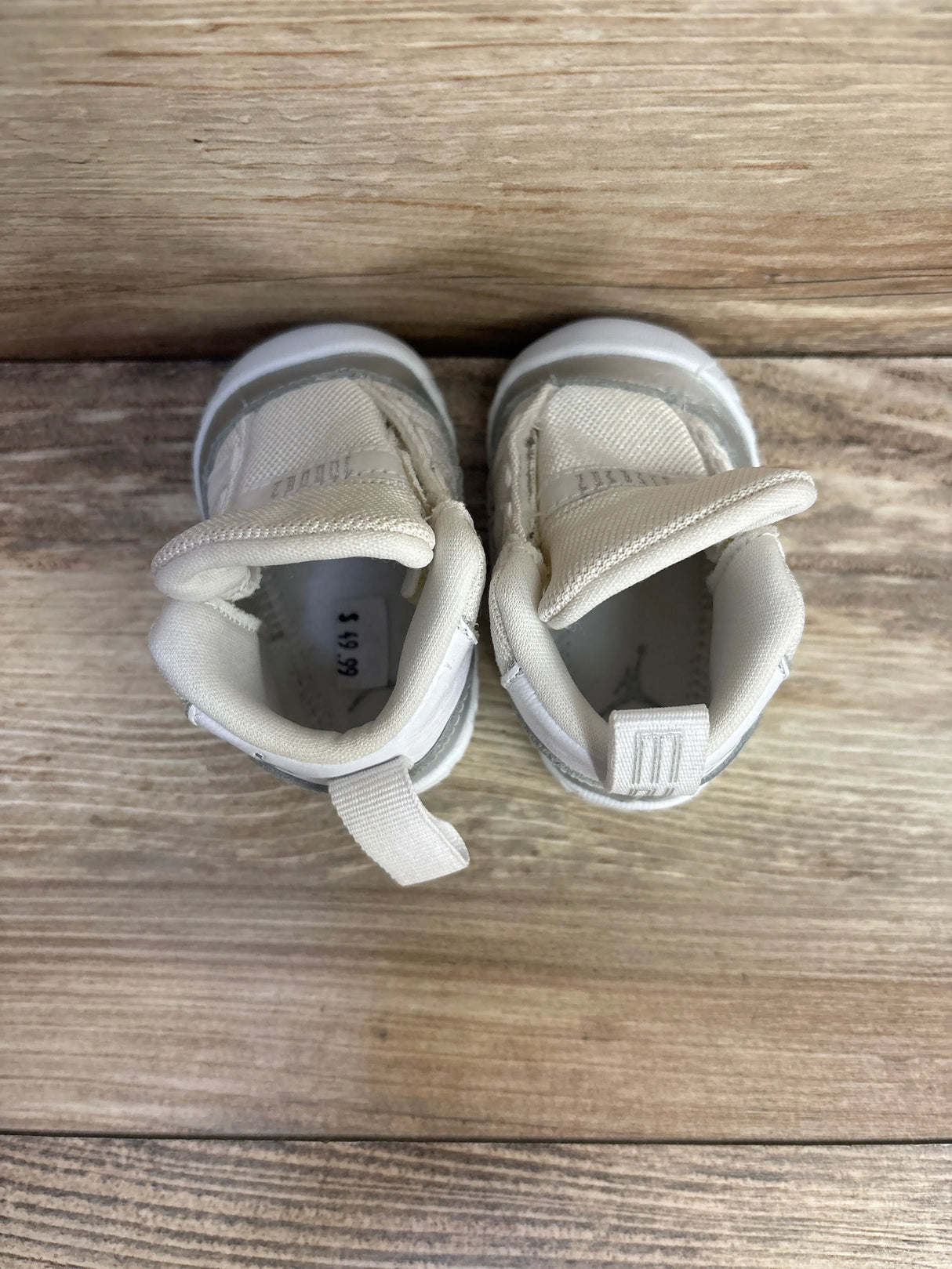 Air Jordan 11 Retro TD 'Metallic Silver' Sneakers sz 2c