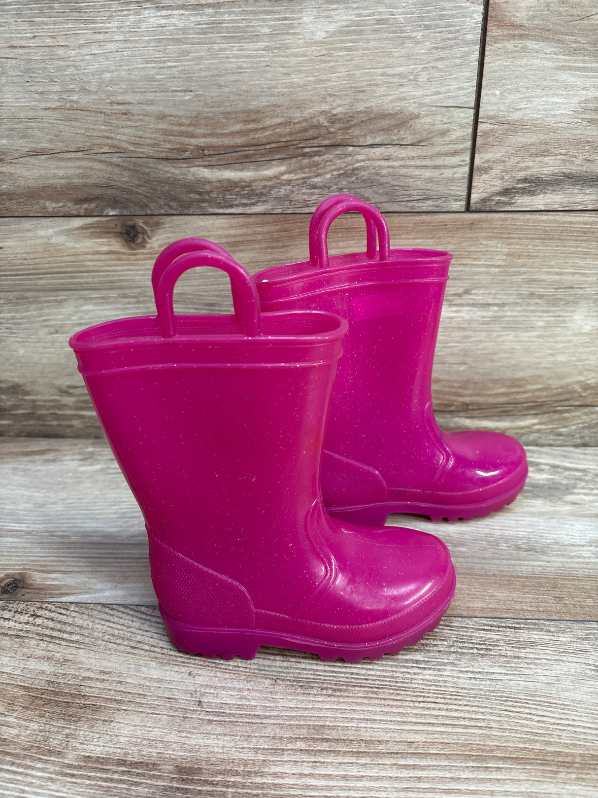 Capelli New York Kids Rain Boots Hot Pink sz 7c