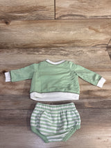 Cat & Jack 2pc Slow Down Sweatshirt & Bottoms sz Newborn