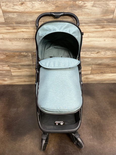 Mompush Wiz Stroller + Adapters in Sage - Me n Mommy To Be