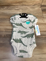 NEW Child Of Mine 3pk Dinosaur Bodysuits Green sz Newborn