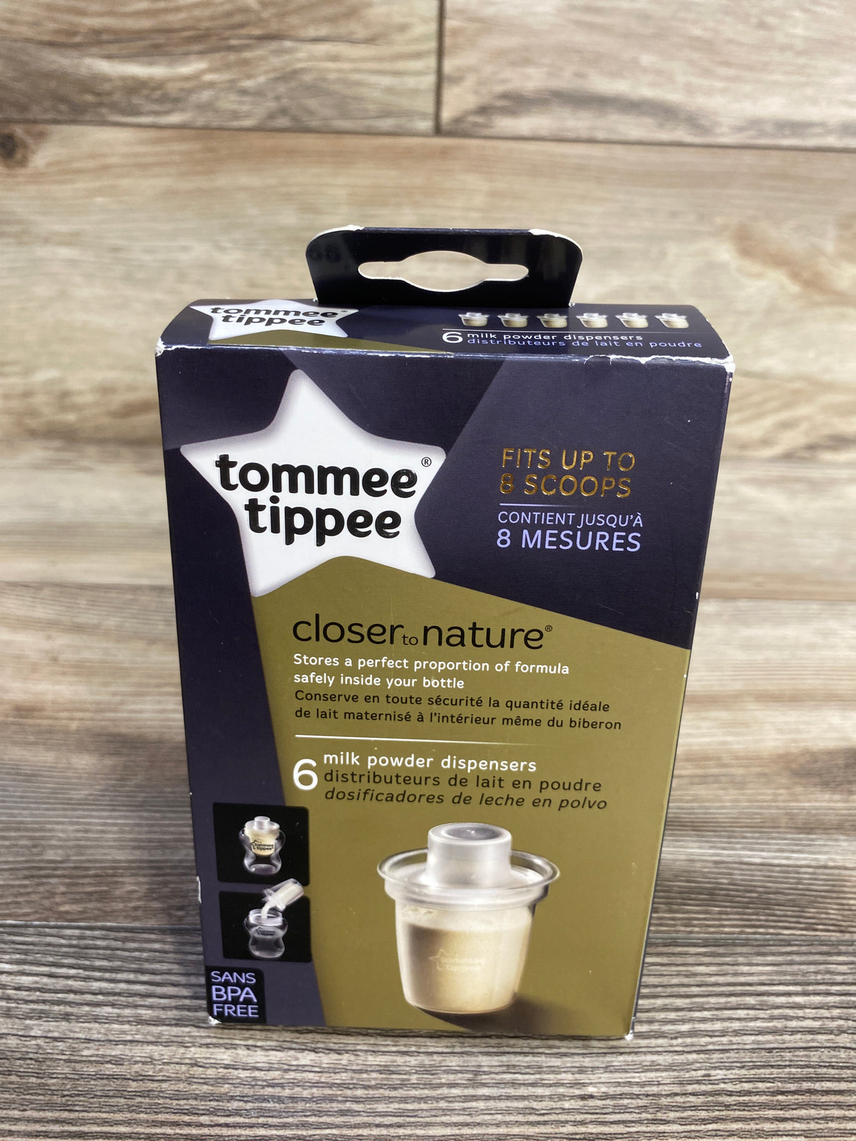 NEW Tommee Tippee Formula Dispensers, 6ct
