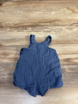 Old Navy Gauze Tank Romper Blue sz 3-6m